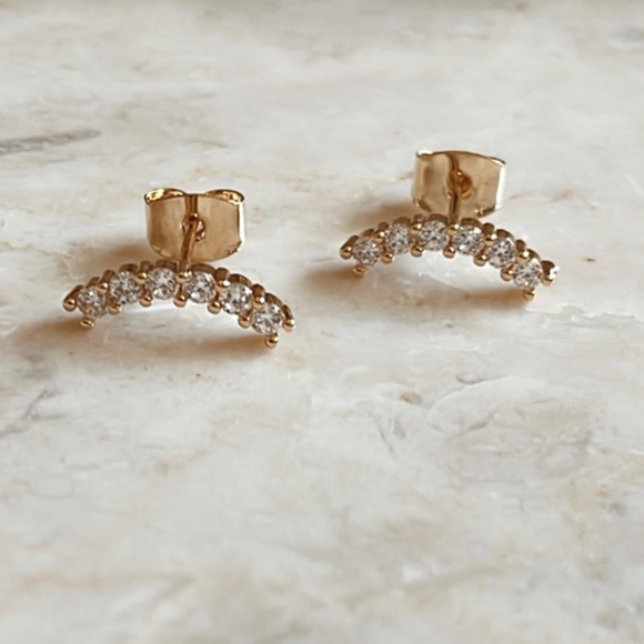 tramps+thieves Jewelry Dianne Stud Earrings Poshmark
